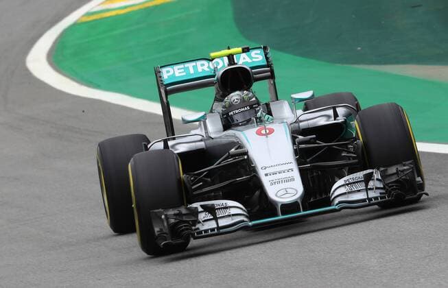 Formel 1, GP Brasilien Brazil Grand Prix Formula 1 2016 SÃO PAULO, SP - 12.11.2016: BRAZIL GRAND PRIX FORMULA 1 2016 - Nico Rosberg (GER) Mercedes AMG Petronas F1 Team during the third practice session of the Brazil Grand Prix Formula 1 in 2016 held at the Interlagos Circuit on the morning of Friday. (Photo: Rodolfo Buhrer La Imagem Fotoarena) x1229292x  RodolfoxBuhrer