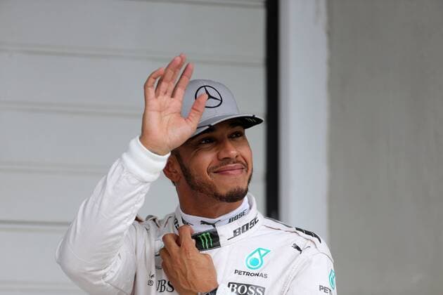 Formel 1, GP Brasilien Brazilian Grand Prix, Sao Paulo 10 - 13 November 2016 12.11.2016 - Qualifying, Lewis Hamilton (GBR) Mercedes AMG F1 W07 Hybrid pole position 