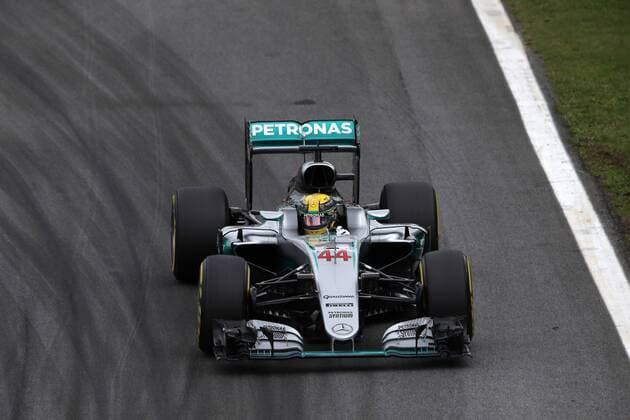 Formel 1, GP Brasilien Brazilian Grand Prix, Sao Paulo 10 - 13 November 2016 12.11.2016 - Qualifying, Lewis Hamilton (GBR) Mercedes AMG F1 W07 Hybrid 