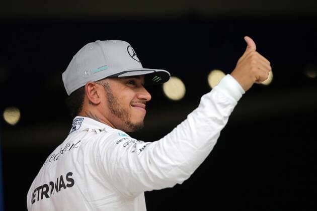 Bilder des Tages - SPORT Formel 1, GP Brasilien Brazilian Grand Prix, Sao Paulo 10 - 13 November 2016 12.11.2016 - Qualifying, Lewis Hamilton (GBR) Mercedes AMG F1 W07 Hybrid pole position 