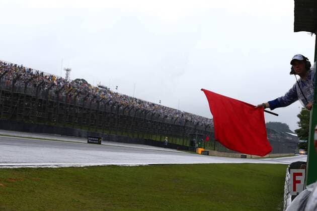 Brazilian Grand Prix, Sao Paulo 10 - 13 November 2016 13.11.2016 - Race, The red flag 