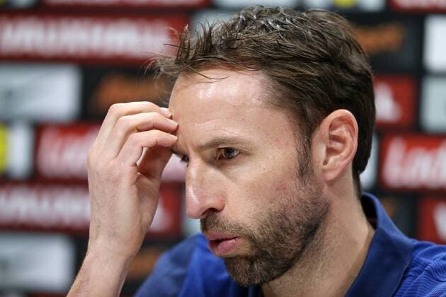 England s Gareth Southgate during his press conference PK Pressekonferenz at Tottenham Hotspur training centre, London. Picture date November 14th, 2016 Pic David Klein Sportimage EDITORIAL USE ONLY. No use with unauthorised audio, video, data, fixture lists, club league logos or live services. Online in-match use limited to 120 images, no video emulation. No use in betting, games or single club league player publications.