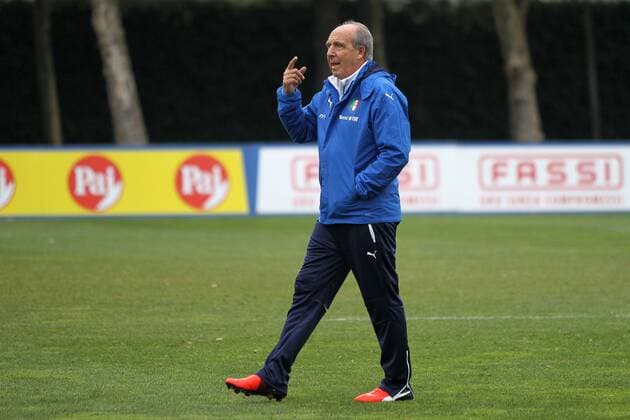 Fußball, Nationalteam Italien Training GIAMPIERO VENTURA friendly match ITALIA-GERMANY ALLENAMENTO 14-11-2016