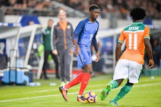 11 OUSMANE DEMBELE (fra) Fußball : Nationalteam - Frankreich vs Elfenbeinküste - Testspiel - - 15 11 2016 AnthonyBIBARD FEPx 