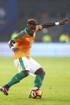 Serge Aurier (Elfenbeinküste) FOOTBALL : Frankreich - Elfenbeinküste Nationalteam Länderspiel - Testspiel - 15 11 2016 GwendolineLeGoffx 