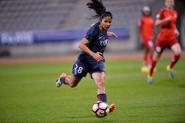 Fußball, Damen CL, Paris St. Germain - BIIK Shymkent Shirley Cruz Trana (psg) FOOTBALL : Paris SG vs WFC Biik Kazygurt - - Champions League Damen Frauenfussball - 17 11 2016 AnthonyBIBARD FEP Panoramic 