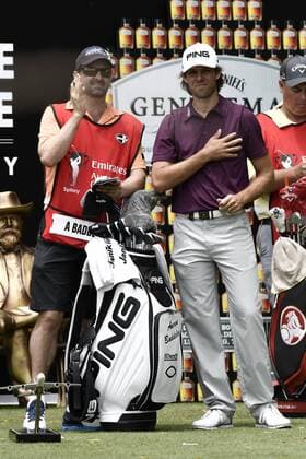 19.11.2016. Royal Sydney Golf Club, Sydney, Australia. Emirates Australian Open Golf 3rd Round.Aaron Baddeley of Australia looking at options from the tee. xNigelxOwenx  ActionPlus11810975