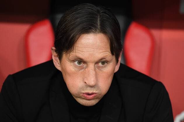 Fussball, 1.BL Saison 2016 2017, Spieltag 11, Bayer 04 Leverkusen-RB Leipzig , 18.11.2016, BayArena, Leverkusen, Roger Schmidt, Trainer Bayer 04 Leverkusen, Aktion Einzelbild