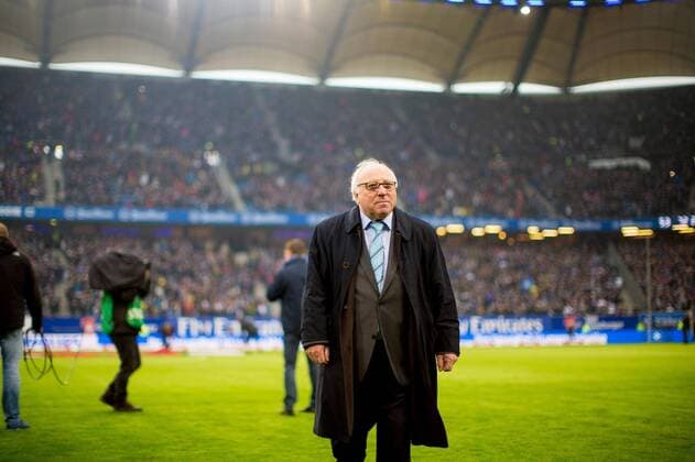 Uwe Seeler, 85. Geburtstag am 5. November Hamburg, 5. November 2016 - Fußball, 1. Bundesliga 2016 17, Hamburger SV - Borussia Dortmund: Uwe Seeler feiert seinen 80. Geburtstag 