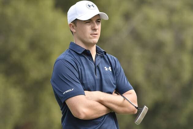 20.11.2016. Royal Sydney Golf Club, Sydney, Australia. Emirates Australian Open Golf Final Round. Jordan Spieth of the United States of America contemplating possible victory. xNigelxOwenx  ActionPlus11812135