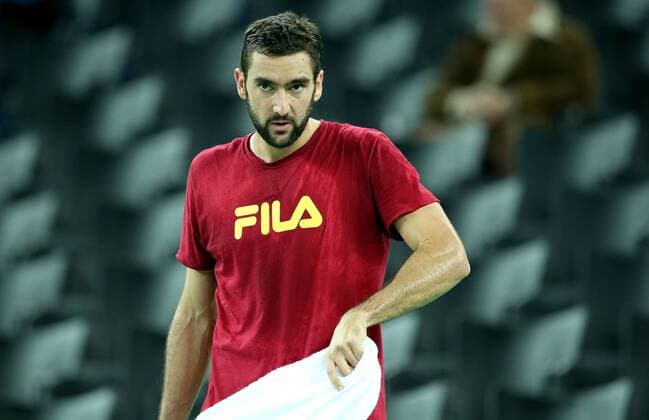 PXL_Croatia Davis Cup team practice 21.11.2016., Zagreb, Croatia - Croatia Davis Cup team practice prior to Davis Cup finals against Argentina. Marin Cilic.  IgorxKralj PIXSELL