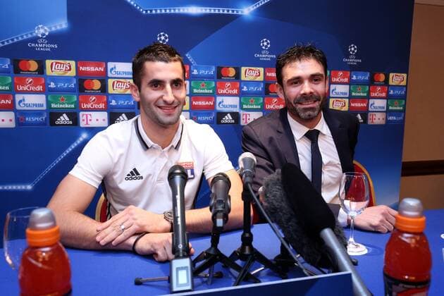 PXL_Olympique Lyonnais press conference PK Pressekonferenz 21.11.2016., hotel Westin, Zagreb, Croatia - Lyon player Maxime Gonalons during a press conference prior to the UEFA Champions League group H - matchday 5 match between Dinamo Zagreb and Lyon.  AntoxMagzan PIXSELL