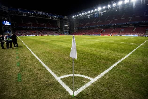 Parken, Stadion des FC Kopenhagen - Champions League, 22. November 2016.  Copyright: PETTERxARVIDSON BB161122PA005