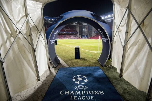 Parken, Stadion des FC Kopenhagen - Champions League, 22. November 2016.  Copyright: PETTERxARVIDSON BB161122PA006