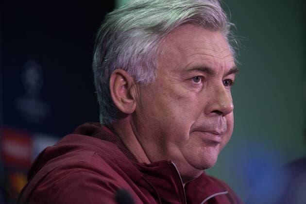 Fußball, CL, Bayern München PK November 22, 2016 - Rostov-On-Don, Russia - Head Coach of FC Bayern Munich Carlo Ancelotti attends a press conference PK Pressekonferenz prior to the UEFA Champions League Group D football match between FC Bayern Munich and FC Rostov, at Olimp 2 Stadium in Rostov-on-Don, Russia on Novemberr 22, 2016. FC Bayern Muenchen - Training & Press Conference  - ZUMAn230 20161122_zaa_n230_091