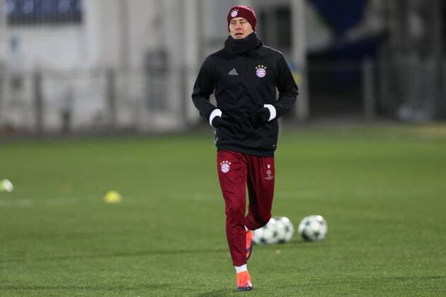 Fußball, CL, Bayern München Training November 22, 2016 - Rostov-On-Don, Russia - Robert Lewandowski of FC Bayern Munich during a training session prior to the Champions League Group D soccer match between FC Bayern Munich and FC Rostov, at Olimp 2 Stadium in Rostov-on-Don, Russia on Novemberr 22, 2016. FC Bayern Muenchen - Training & press conference PK Pressekonferenz  - ZUMAn230 20161122_zaa_n230_097