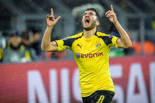Nuri Sahin (Borussia Dortmund 8) beim Torjubel nach dem Treffer zum 3:1 beim Champions League Spiel zwischen Borussia Dortmund und Legia Warschau am 22.11.2016 Dortmund Copyright: xSchuelerx xEibnerx-xPressefotox EP_JSE