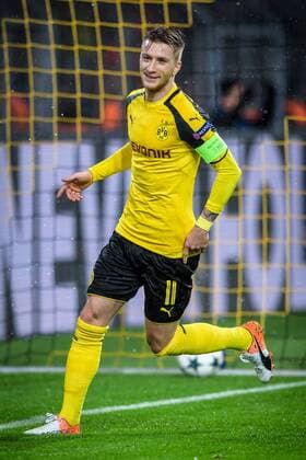 Marco Reus (Borussia Dortmund 11) beim Torjubel nach dem Treffer zum 5:2 beim Champions League Spiel zwischen Borussia Dortmund und Legia Warschau am 22.11.2016 Dortmund Copyright: xSchuelerx xEibnerx-xPressefotox EP_JSE