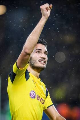 Nuri Sahin (Borussia Dortmund 8) beim Torjubel nach dem Treffer zum 3:1 beim Champions League Spiel zwischen Borussia Dortmund und Legia Warschau am 22.11.2016 Dortmund Copyright: xSchuelerx xEibnerx-xPressefotox EP_JSE