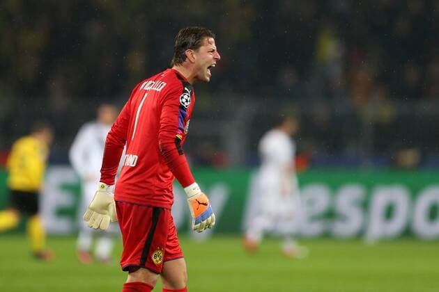 Bilder des Tages - SPORT DORTMUND 22.11.2016 UEFA CHAMPIONS LEAGUE GROUP F MATCH - BVB Borussia DORTMUND vs LEGIA WARSAW: ROMAN WEIDENFELLER  161122PYK0139