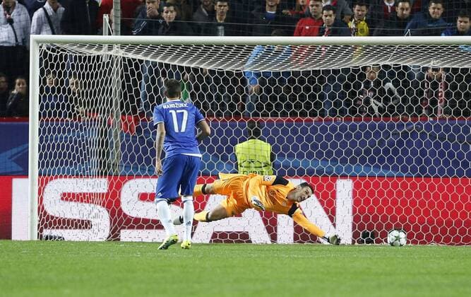 Fußball, CL, FC Sevilla - Juventus Turin Fußball 2016 2017 Champions League match played between FC Sevilla and Juventus Turin In this picture, Juventus goal. xRamonxNavarrox 