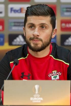 Player of Southampton Shane Long speaks at a press conference PK Pressekonferenz prior to the AC Sparta Praha - Southampton match in Prague, Czech Republic, November 23, 2016. (CTKxPhoto MichalxKamaryt) CTKPhotoP201611230798701  kmt 7