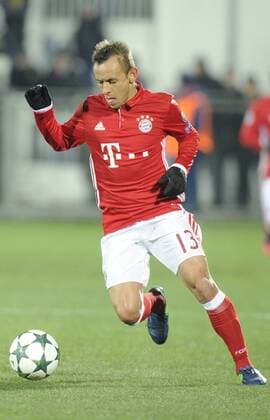 ROSTOV-ON-DON, RUSSIA - NOVEMBER 23, 2016: FC Bayern Munichâ€™s Rafinha controls the ball in their 2016 17 UEFA Champions League Group D Round 5 football match against FC Rostov at the Olimp-2 Stadium. Valery Matytsin TASS  TS0389BA