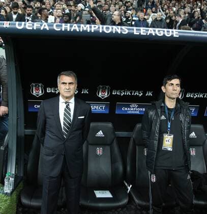 UEFA Champions League Group B match between Besiktas and Benfica at Vodafone Arena in Istanbul , Turkey ,November 23 , 2016. Pictured Coach Senol Gunes of Besiktas. 