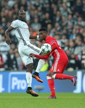 UEFA Champions League Group B match between Besiktas and Benfica at Vodafone Arena in Istanbul , Turkey ,November 23 , 2016. Pictured: Vincent Abouakar of Besiktas . 