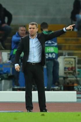 Serhiy Rebrov Dynamo Kiev Napoli 23-11-2016 Stadio San Paolo Football Calcio UEFA Champions League 2016 2017 Group B. SSC Napoli vs. Dynamo Kiev cesarexpurini
