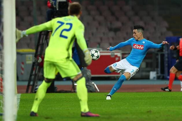Jose Maria Callejon Napoli Napoli 23-11-2016 Stadio San Paolo Football Calcio UEFA Champions League 2016 2017 Group B. SSC Napoli vs. Dynamo Kiev cesarexpurini