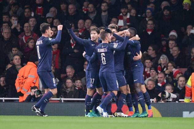 17 Maxwell (psg) - Fussball, Champions League, FC Arsenal vs. Paris Saint Germain PSG - 23 11 2016 AnthonyBIBARD FEP Panoramic 