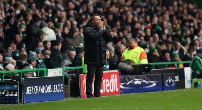 Football - 2016 2017 UEFA Champions League - Group C: Celtic vs. Barcelona Celtic manager Brendan Rogers, at Celtic Park. COLORSPORT 