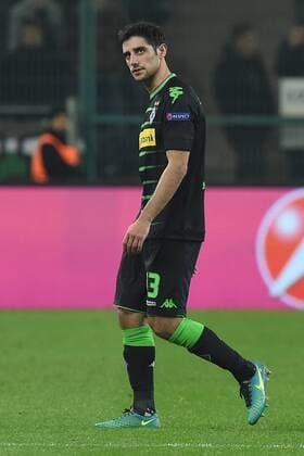 Fußball Champions League Gruppenphase 5. Spieltag Borussia Mönchengladbach - Manchester City am 23.11.2016 im Borussia-Park in Mönchengladbach Lars Stindl ( Mönchengladbach ) verlässt nach einer gelb-roten Karte das Spielfeld xRx