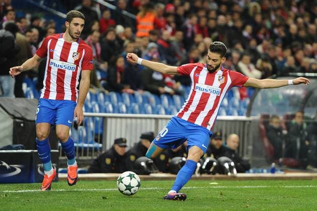 MADRID,SPAIN: Carrasco, 10 of Atletico de Madrid during the UEFA Champions League Group D match between Atletico de Madrid and PSV Einhoven at Estadio Vicente Calderon on 23 11 2016, in MADRID, SPAIN. Photo by Sonia Canada Cordon Press  xSoniaxCanadax xx
