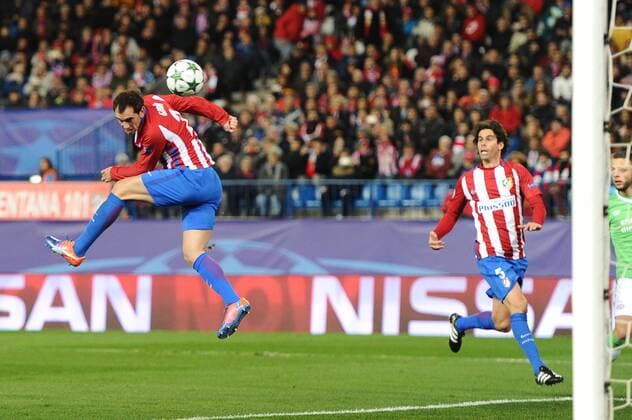 MADRID,SPAIN: Diego Godin, 2 of Atletico de Madrid during the UEFA Champions League Group D match between Atletico de Madrid and PSV Einhoven at Estadio Vicente Calderon on 23 11 2016, in MADRID, SPAIN. Photo by Sonia Canada Cordon Press  xSoniaxCanadax xx