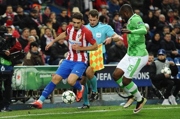 MADRID,SPAIN: Carrasco, 10 of Atletico de Madrid during the UEFA Champions League Group D match between Atletico de Madrid and PSV Einhoven at Estadio Vicente Calderon on 23 11 2016, in MADRID, SPAIN. Photo by Sonia Canada Cordon Press  xSoniaxCanadax xx
