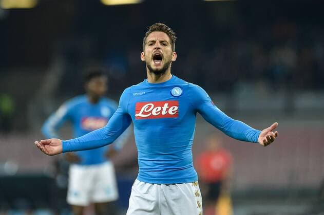 November 23, 2016 - Rome, Italy - Dries Mertens of Napoli during the UEFA Champions League group B match between Napoli and Dynamo Kyiv at Stadio San Paolo, Naples, Italy on 23 November 2016. Napoli v Dynamo Kyiv - UEFA Champions League  - ZUMAn230 20161123_zaa_n230_231