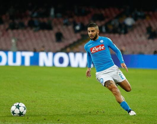 November 23, 2016 - Naples, Italy - Lorenzo Insigne of SSC Napoli in action during the Champions League match between SSC Napoli and Dinamo Kiev at San Paolo Stadium, in Naples, Italy on Nov 23, 2016. SSC Napoli v FC Dynamo Kyiv - UEFA Champions League  - ZUMAn230 20161123_zaa_n230_240