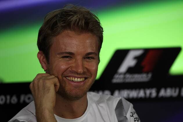 Abu Dhabi Grand Prix, UAE 24 - 27 November 2016 24.11.2016 - press conference PK Pressekonferenz Nico Rosberg (GER) Mercedes AMG F1 W07 Hybrid 