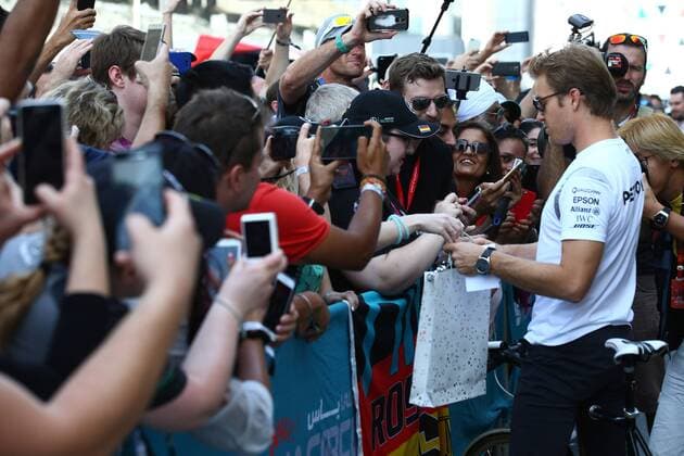 Abu Dhabi Grand Prix, UAE 24 - 27 November 2016 24.11.2016 - Nico Rosberg (GER) Mercedes AMG F1 W07 Hybrid 