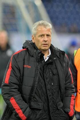 GER, Europa League, FC Schalke 04 vs OGC Nizza 24.11.2016, Veltins-Arena, Gelsenkirchen, GER, Europa League, FC Schalke 04 vs OGC Nizza, im Bild Lucien Favre ( Trainer Nizza ) Foto © nordphoto Treese nordphotoxTreese