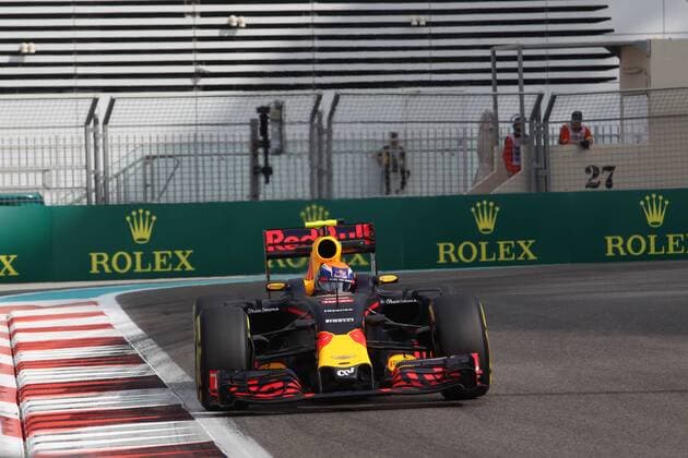 Abu Dhabi Grand Prix, UAE 24 - 27 November 2016 25.11.2016 - Free Practice 1, Max Verstappen (NED) Red Bull Racing RB12 