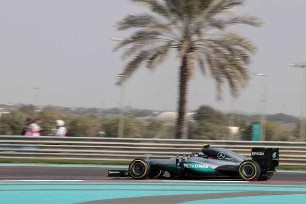 Abu Dhabi Grand Prix, UAE 24 - 27 November 2016 25.11.2016 - Free Practice 1, Nico Rosberg (GER) Mercedes AMG F1 W07 Hybrid 