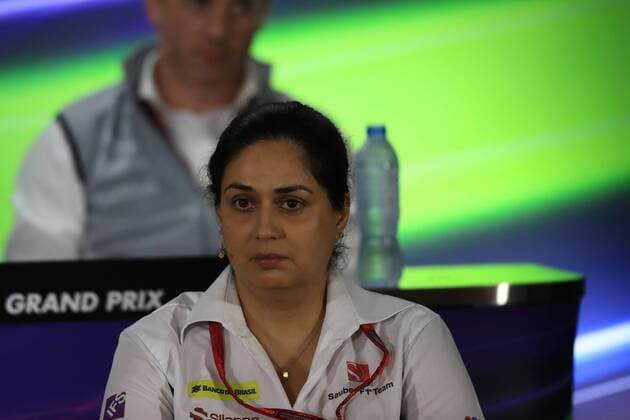 25.11.2016. Abu Dhabi, UAE. Formula 1 Grand Prix of Abu Dhabi. Free Practise. Monisha Kaltenborn & x2013; Team Principal Sauber F1 Team xLeannexBoonx  ActionPlus11813903