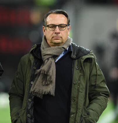 Fortuna Düsseldorf - Hannover 96 25.11.2016. Geschäftsführer Martin Bader (Han 96). HM