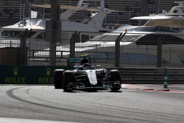 Abu Dhabi Grand Prix, UAE 24 - 27 November 2016 26.11.2016 - Free Practice 3, Nico Rosberg (GER) Mercedes AMG F1 W07 Hybrid 