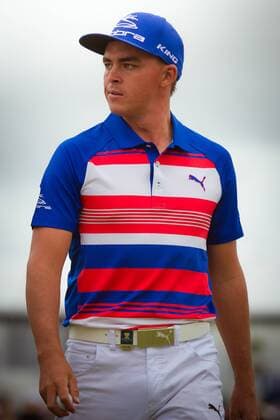 MELBOURNE, VIC - NOVEMBER 27: Rickie Fowler walks away from the green after completing the hole on the final day of the ISPS HANDA World Cup of Golf on November 27, 2016, at Kingston Heath Golf Club in Melbourne, Australia. (Photo by Jason Heidrich Icon Sportswire) GOLF: NOV 27 World Cup of Golf - Final Round Icon161127086 EDITORIAL USE ONLY