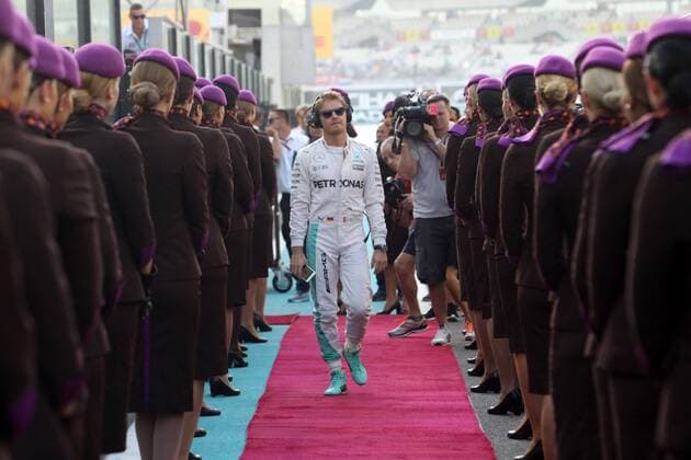 Abu Dhabi Grand Prix, UAE 24 - 27 November 2016 27.11.2016 - Nico Rosberg (GER) Mercedes AMG F1 W07 Hybrid 