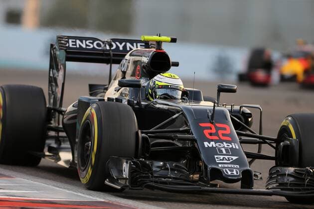Abu Dhabi Grand Prix, UAE 24 - 27 November 2016 27.11.2016 - Race, Jenson Button (GBR) McLaren Honda MP4-31 